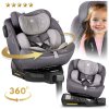 Nukido Prestige Line szürke autósülés 0-36 kg ISOFIX