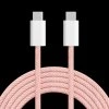 USB-C típusú kábel - USB-C típusú kábel 60 W 1 m rózsaszín Kruger&Matz Basic