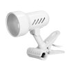 Asztali lámpa csipesszel fehér E14 40W