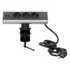 Dugalj USB töltéssel 3x2P+E, 2xUSB