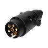 Műanyag 7-pólusú dugó utánfutóhoz 12V
