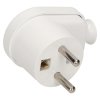 Fehér sarokcsatlakozó 230V 16A