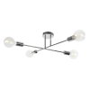 Króm függőlámpa E27 4x60W