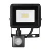 LED Reflektor PIR Érzékelővel 10W, 4000K, IP65