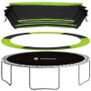 TP-8FT 244 CM FEKETE ZÖLD KIVITELBEN TRAMBULIN VÉDELEM