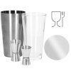 161022 ki0015 zestaw barmanski do drinkow shaker 14 elem M0