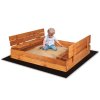 163289 sbx120ic piaskownica drewniana 120 x 120 cm impregnowana M0