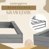 169630 sbp120rset01 piaskownica drewniana premium 120 x 120 cm zestaw z daszkiem M0