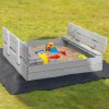 167682 sbp100set03 piaskownica drewniana premium 100 x 100 cm zestaw M0