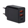Gyors töltő 30W USB-C + 2x USB-A