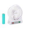 USB akkumulátoros asztali ventilátor, fehér – 44-502-