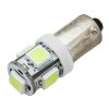 Autóipari izzó hideg BA9 5-LED