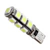 T10 W5W 13 LED 2W autóipari izzó