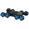 RC autó távirányítóval, 8 kerékkel, világzenével