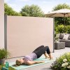 Oldalsó terasz napellenző LUARO 180 x 400 cm bézs