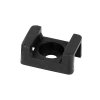 Kábelrögzítő 16x11 mm fekete 100 db