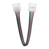 Kétoldalas RGB LED csatlakozó 10mm kábellel