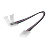 Kétoldalas RGB LED csatlakozó 10mm kábellel