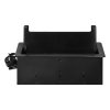 Bútorszerelvény USB-vel, fekete