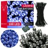 63480 cl4033 lampki led na baterie 100 led M0