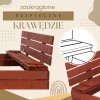 177708 sbp140set05 piaskownica drewniana premium 140 x 140 cm zestaw M0