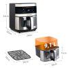 Olaj nélküli sütő Air fryer Berdsen BD-656 ezüst