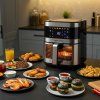 Olaj nélküli sütő Air fryer Berdsen BD-656 ezüst