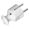 Egyszerű dugó Uni-Schuko 16A, 230V, fehér