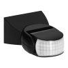 Állítható PIR mozgásérzékelő 360°/180°, IP65, 1200W, fekete, TUYA Smart Wi-Fi