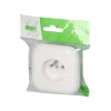 Süllyesztett egyes aljzat 2P+E, 16A, 250V, FEHÉR