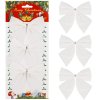 98671 ca1294 kokardki swiateczne 11 x 11 cm 3 szt M0