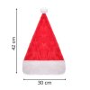 CA0030 MIKULÁS PLÜSS SAPKA 28X47 CM