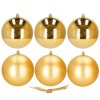 CA1188 KARÁCSONYI GÖMBÖK 10 CM 6 DB.