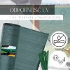 177125 sn0039 siatka cieniujaca zielona 185 gsm 15 x 10 m 50 opasek M0