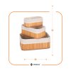 181674 ha0152 bambusowy kosz do przechowywania 3szt M0