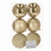 CA0841 KARÁCSONYI GÖMBÖK 10 CM 6 DB.
