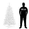 CT0230 FEHÉR JEGYFENYŐ KARÁCSONYFA 180 CM
