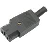 Jack 6,3 mm - 3,5 mm mono fém adapter