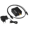 Digitális audio átalakító TOSLINK-ről RCA-ra