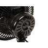 Asztali ventilátor csipesszel, 15cm, 25W, fekete