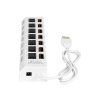 USB elosztó WT.A-7xGN.A HUB-06 fehér