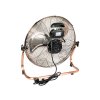 18"/45cm padlóventilátor 200W réz körfúvó arany