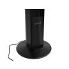 XXL oszlop ventilátor 121 cm 90W FEKETE
