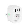 Tuya WiFi okos konnektor 2× USB-A + USB-C – 72-077-