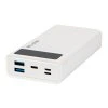 Power Bank 20000mAh QC+PD 20W + lightning PB20E FEHÉR