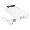 Power Bank 20000mAh QC+PD 20W + lightning PB20E FEHÉR