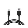 USB 3.0 A - USB-C csatlakozó 1m fekete