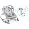 Rezgő babafotel Nukido - szürke