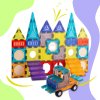 71 db-os magnetikus építő játék RK-782 Ricokids
