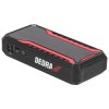 Motorindító funkcióval rendelkező power bank, DEDRA DEPP1201 booster, jump starter, Li-Ion 12000mAh, LCD kijelzővel